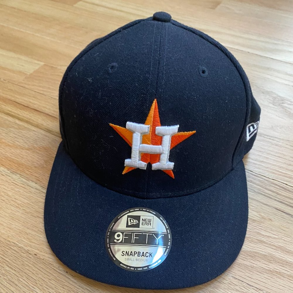 Houston Astros New Era Navy Team Color 9FIFTY Snapback Hat